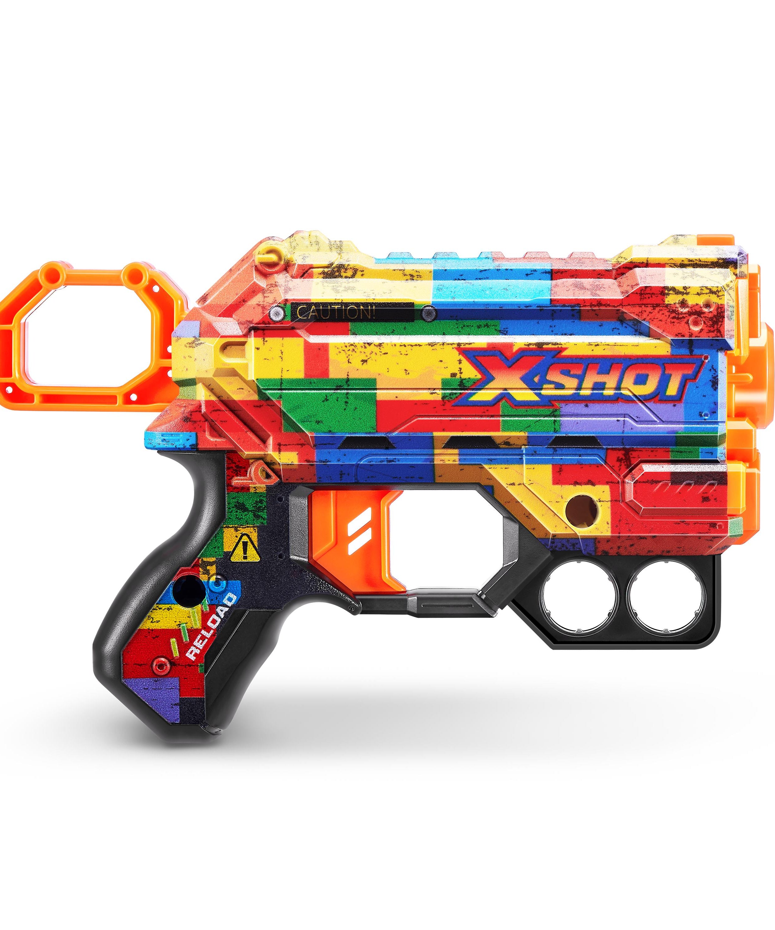 X Shot Skins Menace Blaster, Compact Foam Dart Gun for Boys, Age 8+