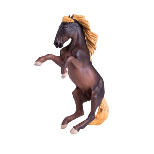 MOJO Brumby Stallion Figurine, Hand-Painted Farm & Horses Model, Realistic Collectible Toy, Educational Diorama Figure, Ages 3+
