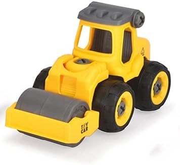 Dickie Toys Construction Builder Vehicle, Build-It Construction Truck with Screwdriver, 12 cm Toy Vehicle, 4 Assorted Models, Random Selection, Kids Construction Toy, Ages 3+