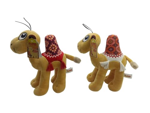 Camel Plush Toy, 25cm 10 Inch, Soft Cuddle Plushie, 2 Assortments One Piece Sold Separately, For All Ages