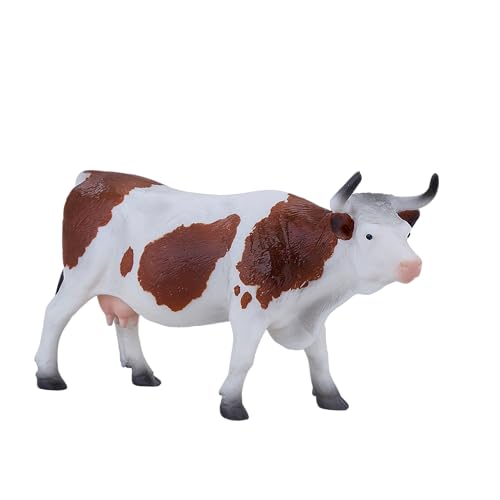 Mojo Fun 387220 Simmental Realistic Farm Cow - New for 2015!