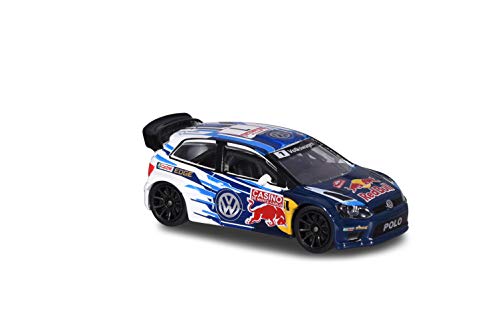 Majorette WRC Diecast Racing Car, Freewheel Action, Rubber Tyres, Assorted Model, Kids 3+