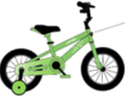Lamborghini Kids Bicycle 12 Inch Green LBK012-GRS