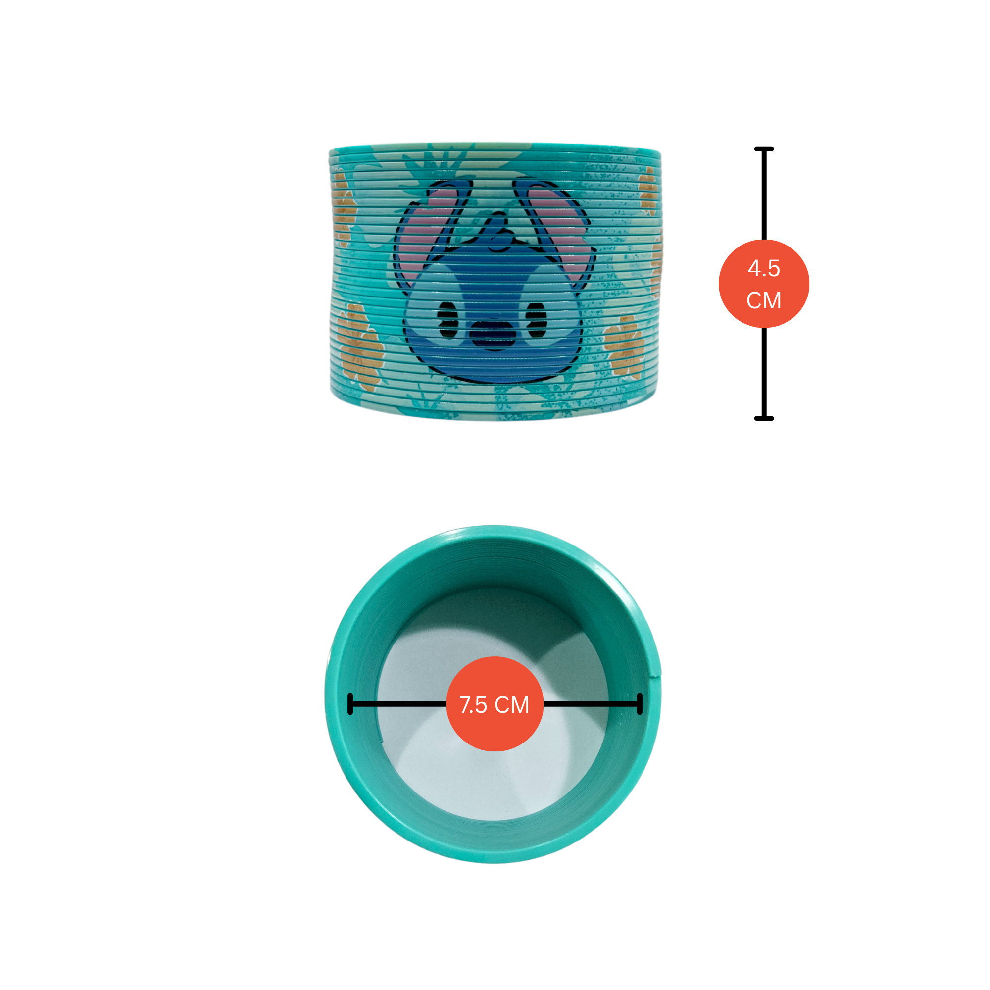 Disney Lilo & Stitch Slinky, Officially Licensed Kids Toys By Just Play, Suitable for Children, Boys and Girls, Aged 2 Years+