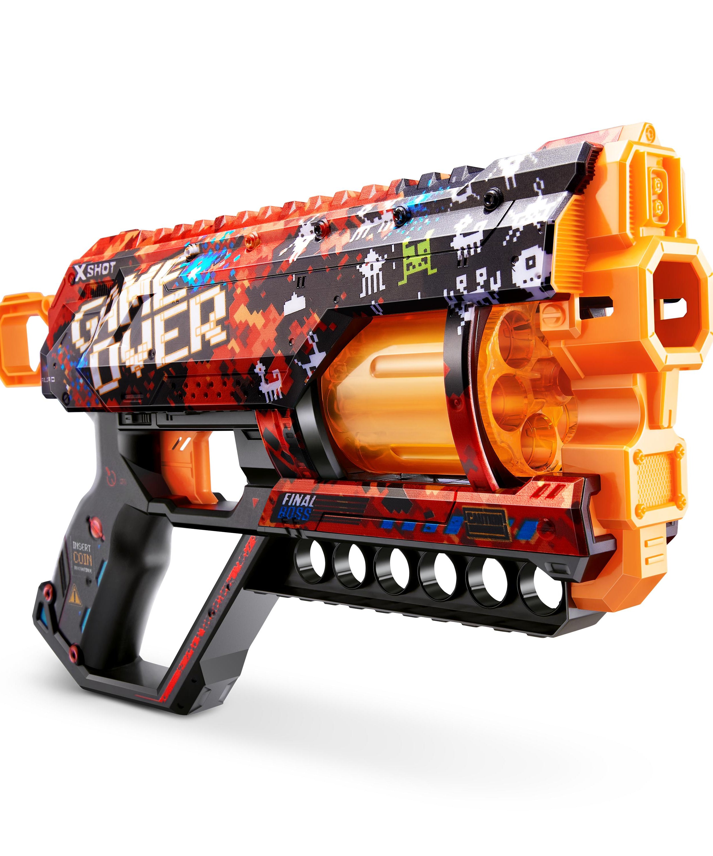 X Shot Skins Griefer 12 Darts Blaster, Foam Dart Toy Gun for Boys, Age 8+