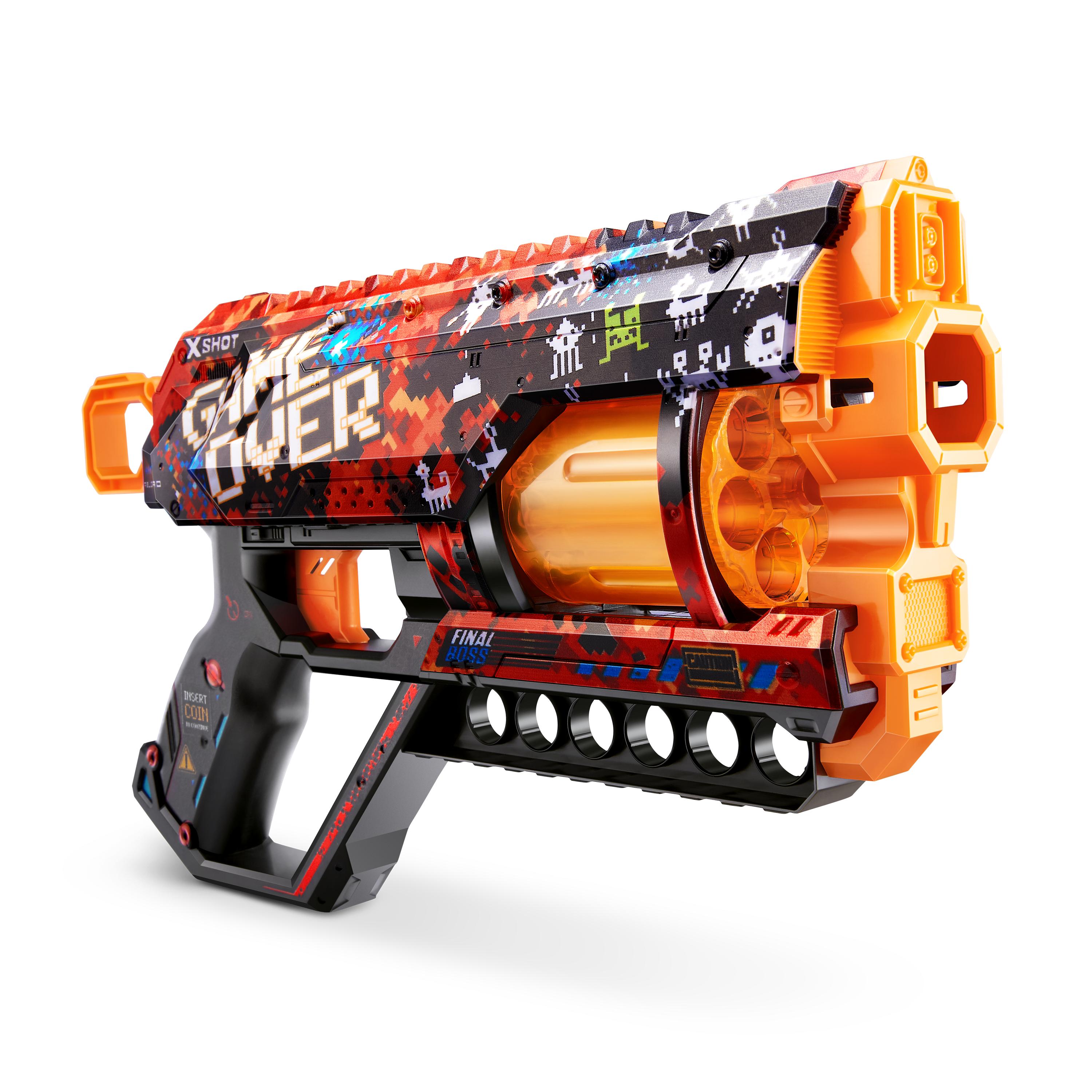 X Shot Skins Griefer 12 Darts Blaster, Foam Dart Toy Gun for Boys, Age 8+