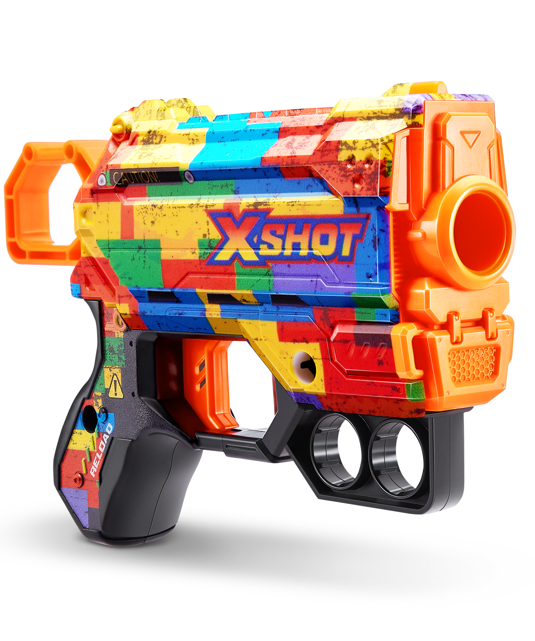 X Shot Skins Menace Blaster, Compact Foam Dart Gun for Boys, Age 8+