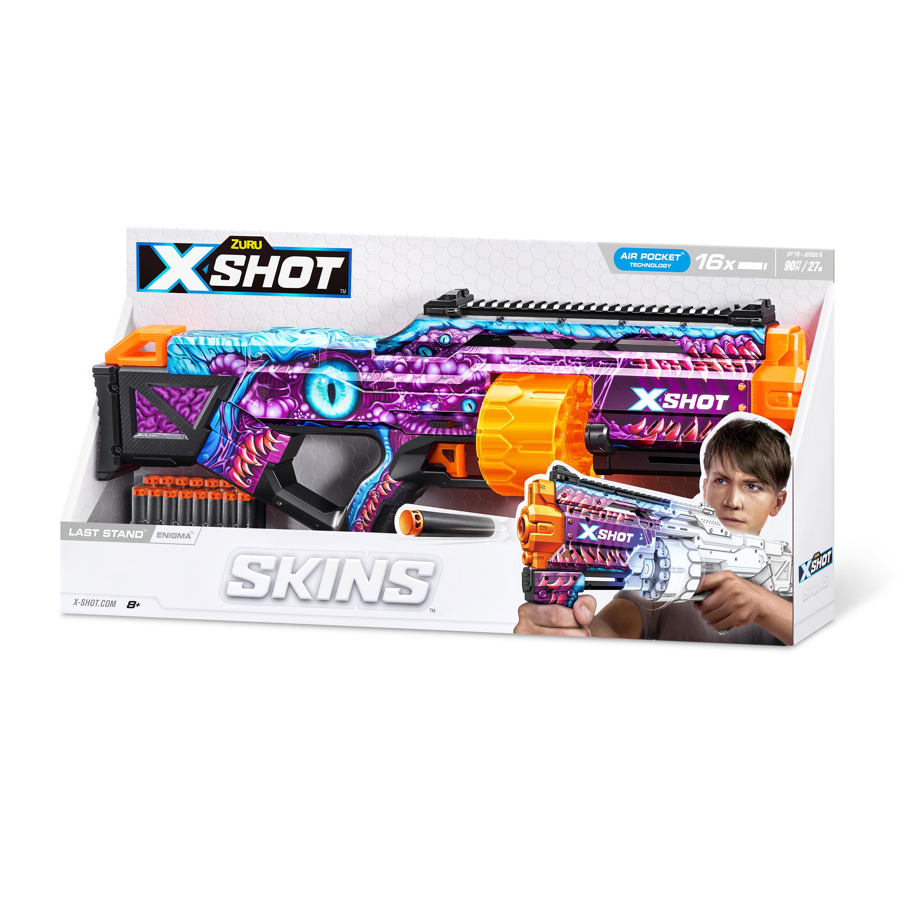 XSHOT Skins Last Stand Beast Out, Foam Blaster Toy Gun for Boys & Girls, Ages 8+