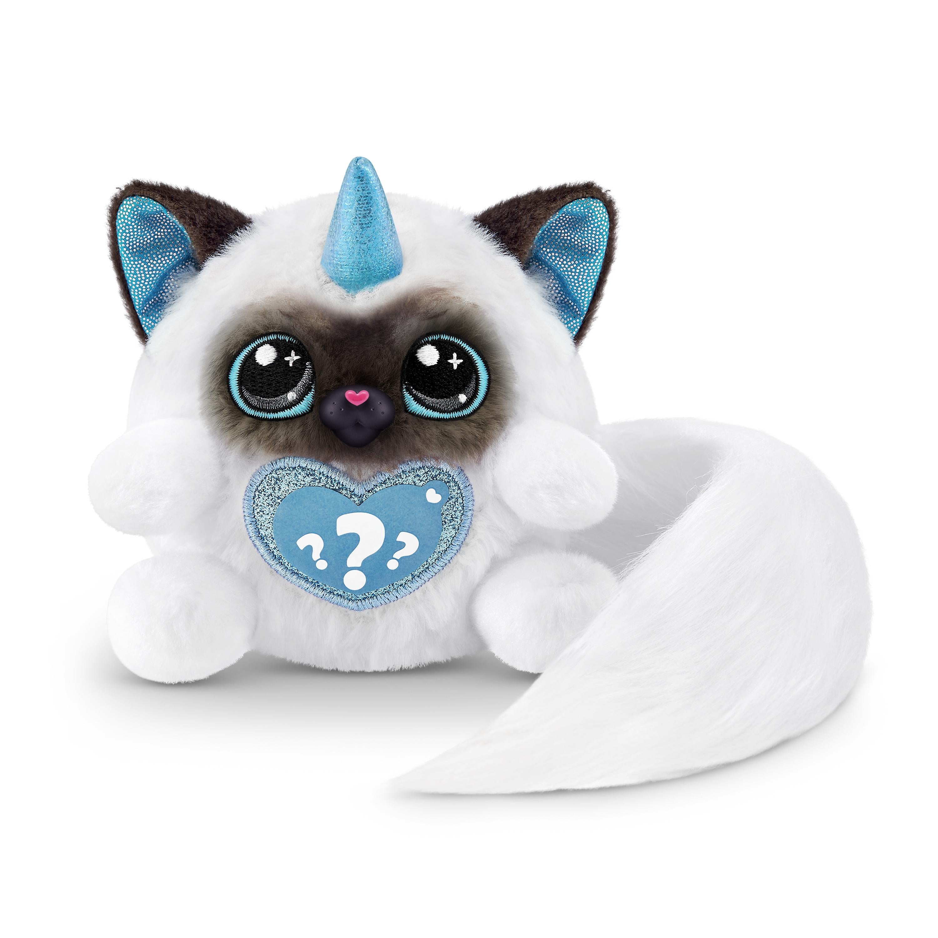 Rainbocorns Kittycorn Surprise S9 Collectible Plush Toy Set, 10+ Magical Surprises, Soft Plush Kittens with Fluffy Tails, Interactive Play for Girls Age 3+