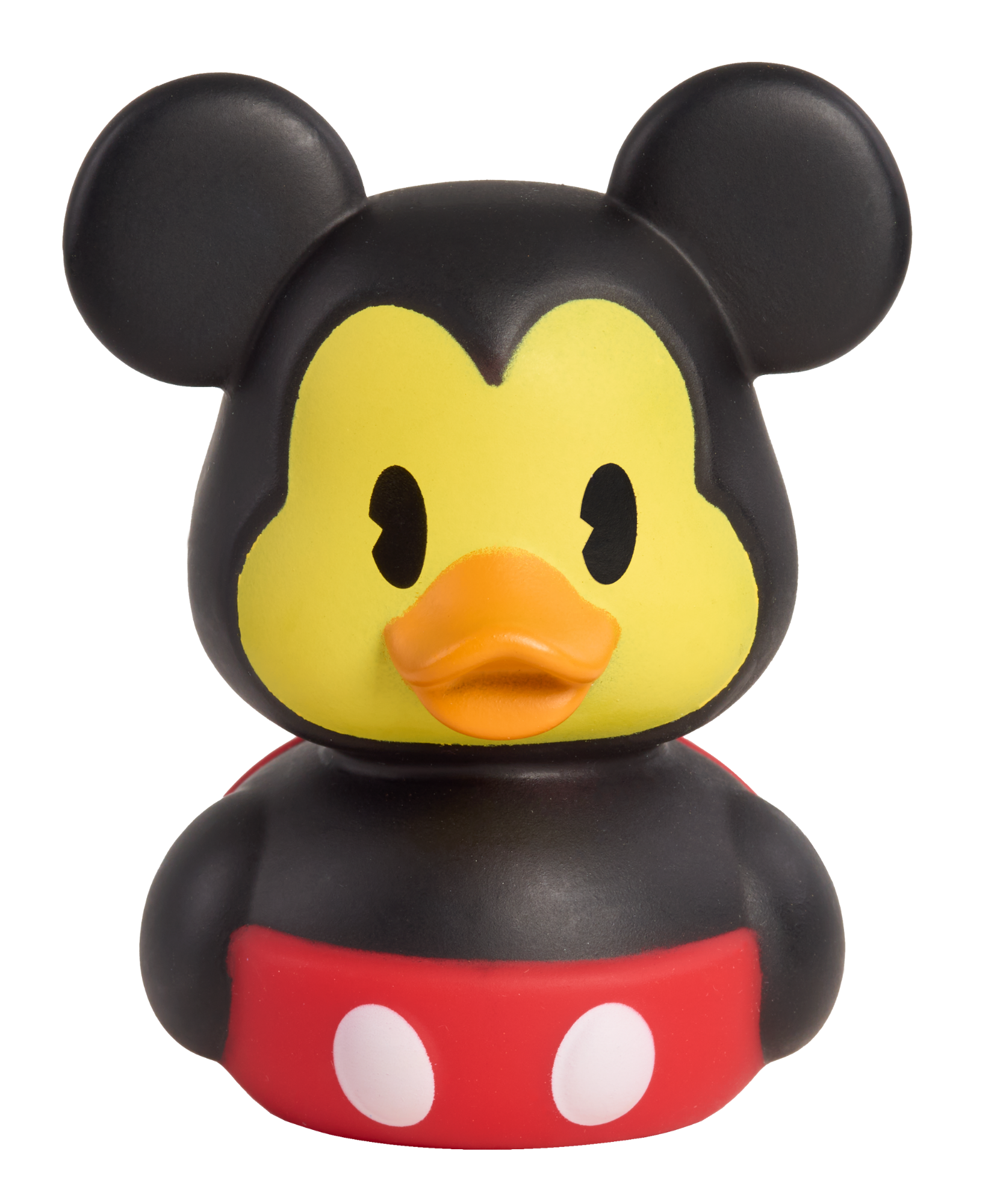 Just Play Disney Duckalooz 2.5" Inch Mickey Mouse Floating Rubber Duck, Collectible Duck Figurine, Officially Licensed Bath Toy Suitable for Boys & Girls Ages 2Y+