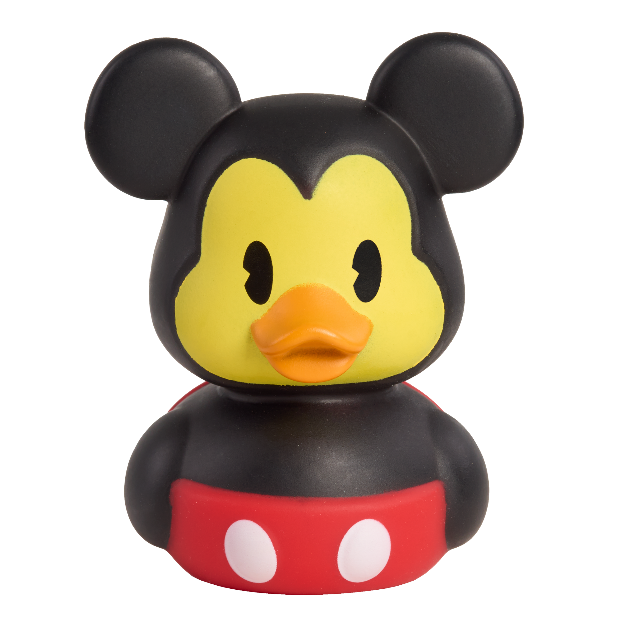Just Play Disney Duckalooz 2.5" Inch Mickey Mouse Floating Rubber Duck, Collectible Duck Figurine, Officially Licensed Bath Toy Suitable for Boys & Girls Ages 2Y+
