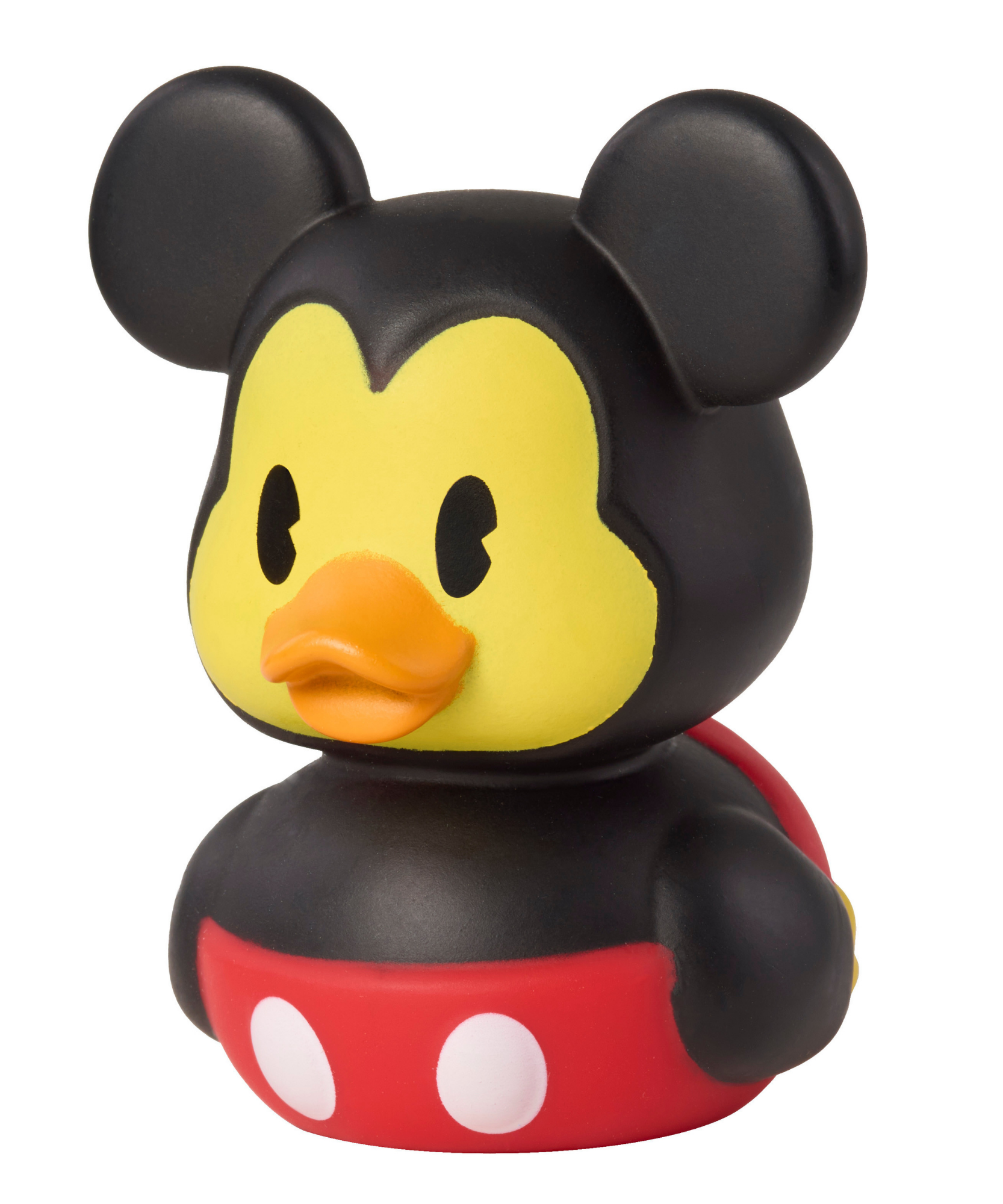 Just Play Disney Duckalooz 2.5" Inch Mickey Mouse Floating Rubber Duck, Collectible Duck Figurine, Officially Licensed Bath Toy Suitable for Boys & Girls Ages 2Y+