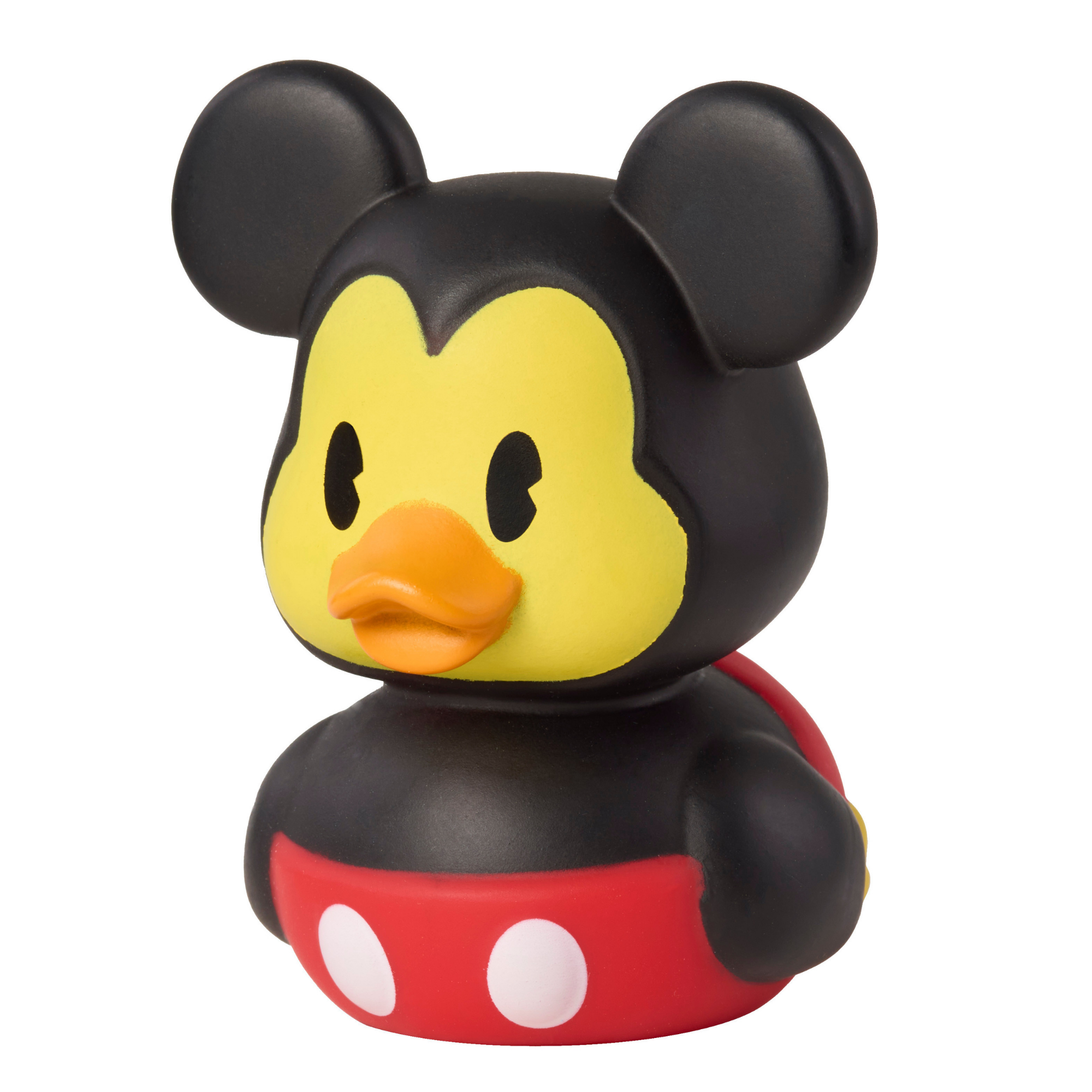 Just Play Disney Duckalooz 2.5" Inch Mickey Mouse Floating Rubber Duck, Collectible Duck Figurine, Officially Licensed Bath Toy Suitable for Boys & Girls Ages 2Y+