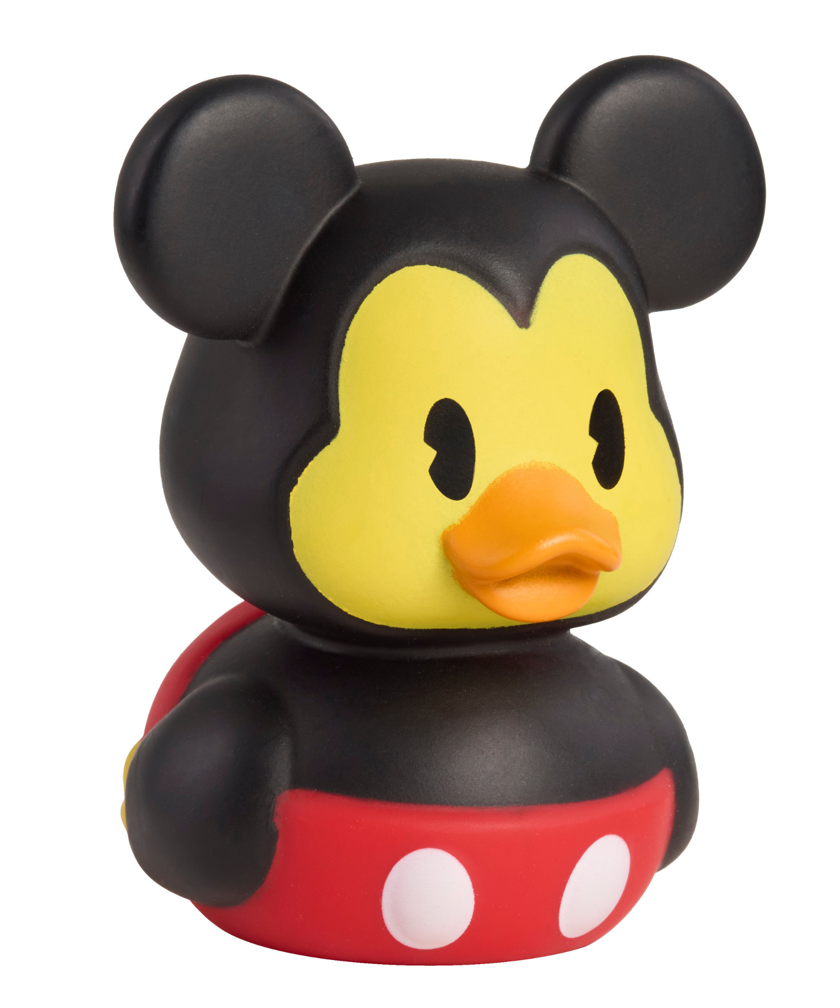 Just Play Disney Duckalooz 2.5" Inch Mickey Mouse Floating Rubber Duck, Collectible Duck Figurine, Officially Licensed Bath Toy Suitable for Boys & Girls Ages 2Y+