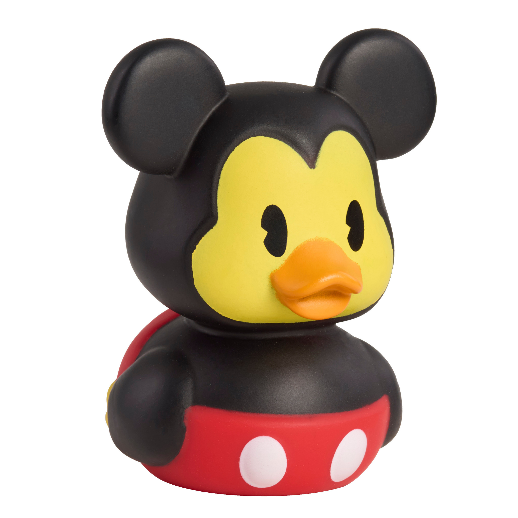 Just Play Disney Duckalooz 2.5" Inch Mickey Mouse Floating Rubber Duck, Collectible Duck Figurine, Officially Licensed Bath Toy Suitable for Boys & Girls Ages 2Y+
