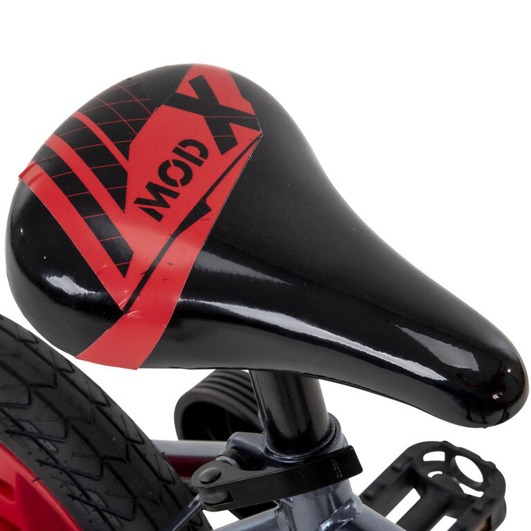 Huffy Mod X Bike 12 Inch R Exclusive for Kids Ages 3-5, Single-Speed Bicycle with Training Wheels, Steel Frame, Front Handbrake and Rear Coaster Brake, Bikes