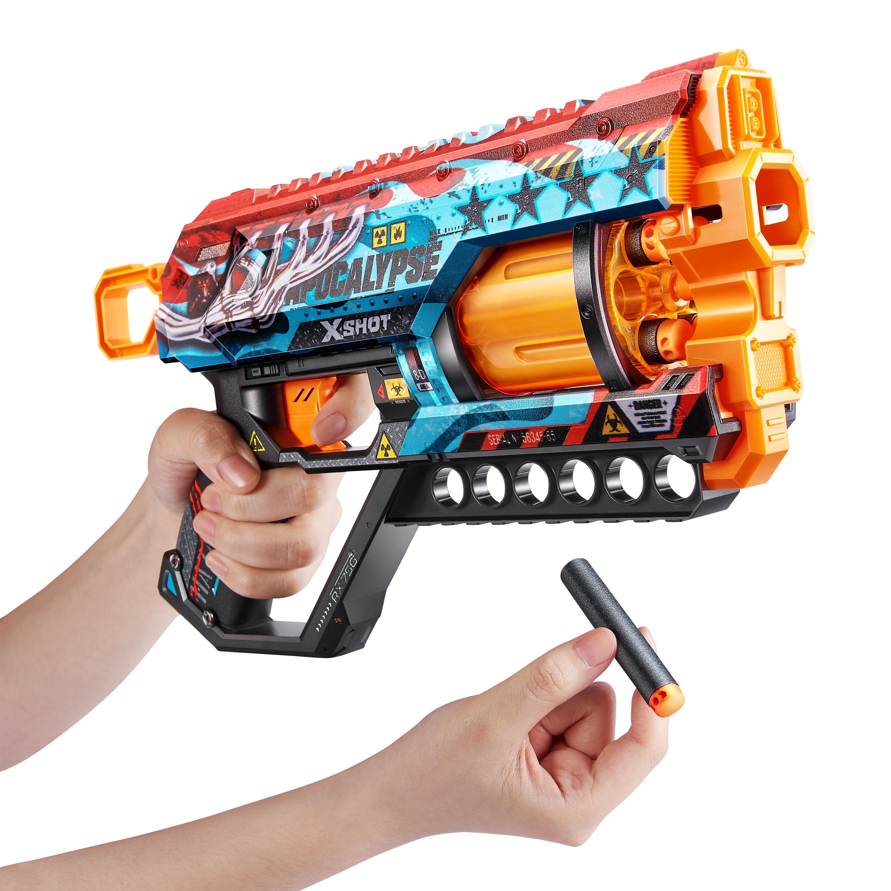 X Shot Skins Griefer 12 Darts Blaster, Foam Dart Toy Gun for Boys, Age 8+