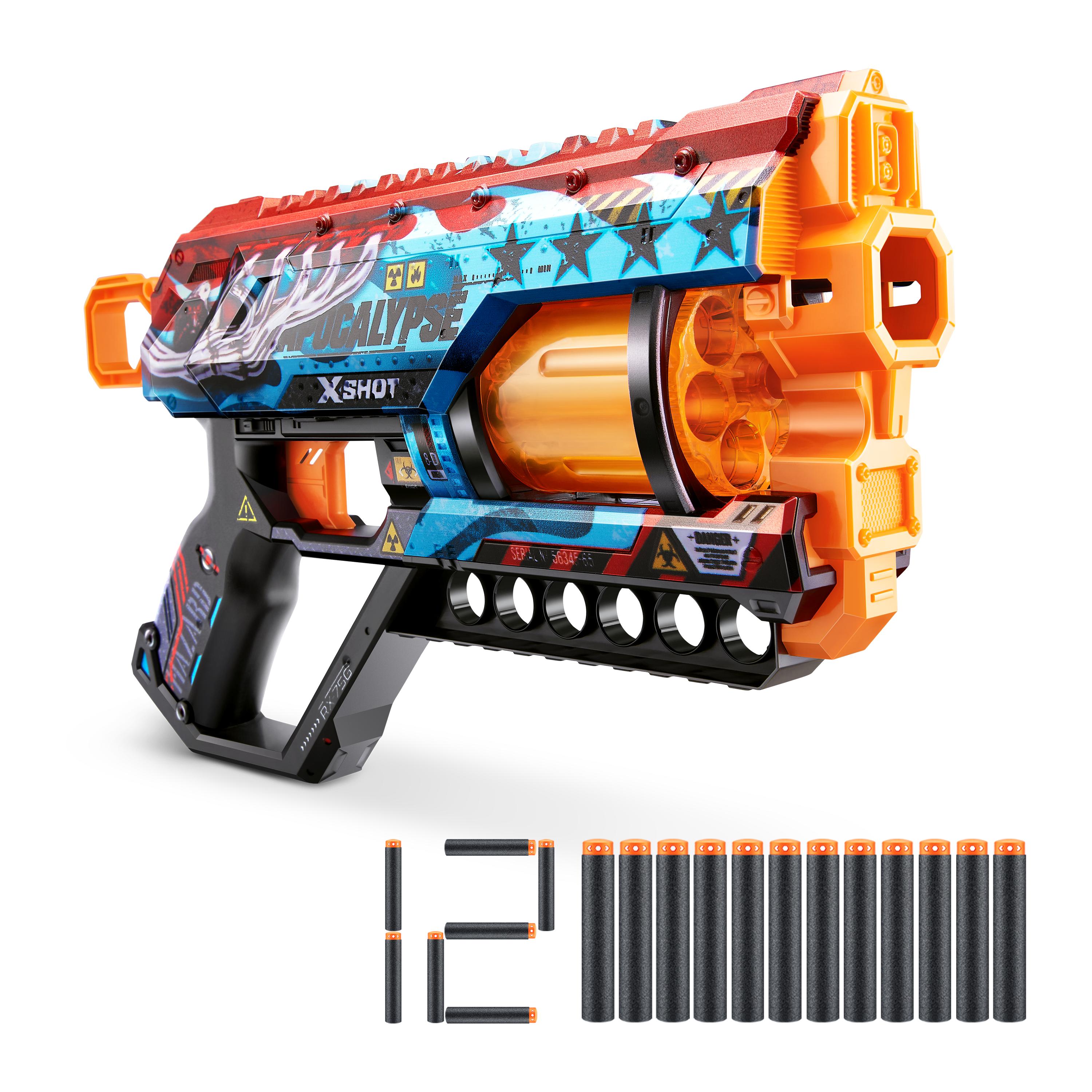 X Shot Skins Griefer 12 Darts Blaster, Foam Dart Toy Gun for Boys, Age 8+