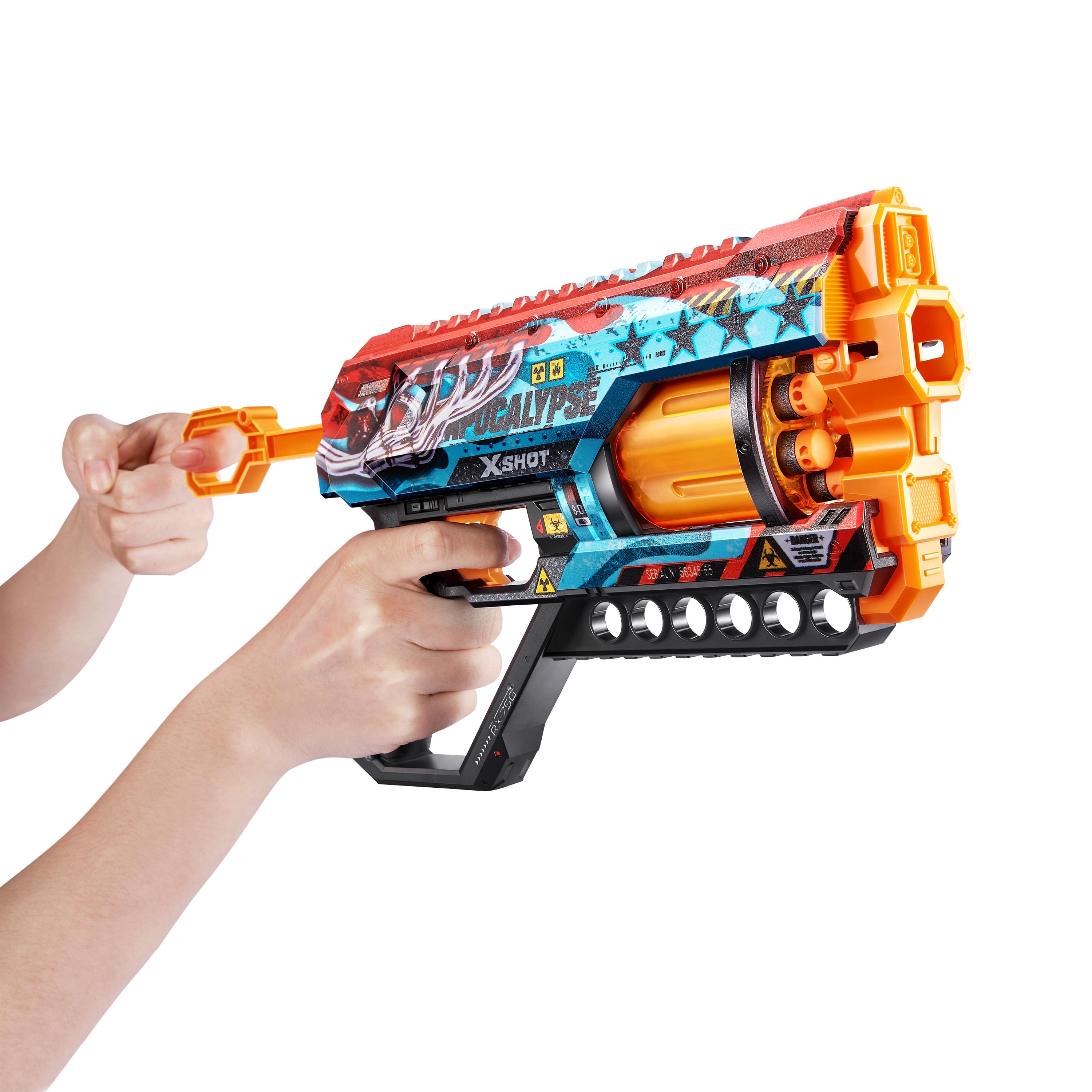 X Shot Skins Griefer 12 Darts Blaster, Foam Dart Toy Gun for Boys, Age 8+