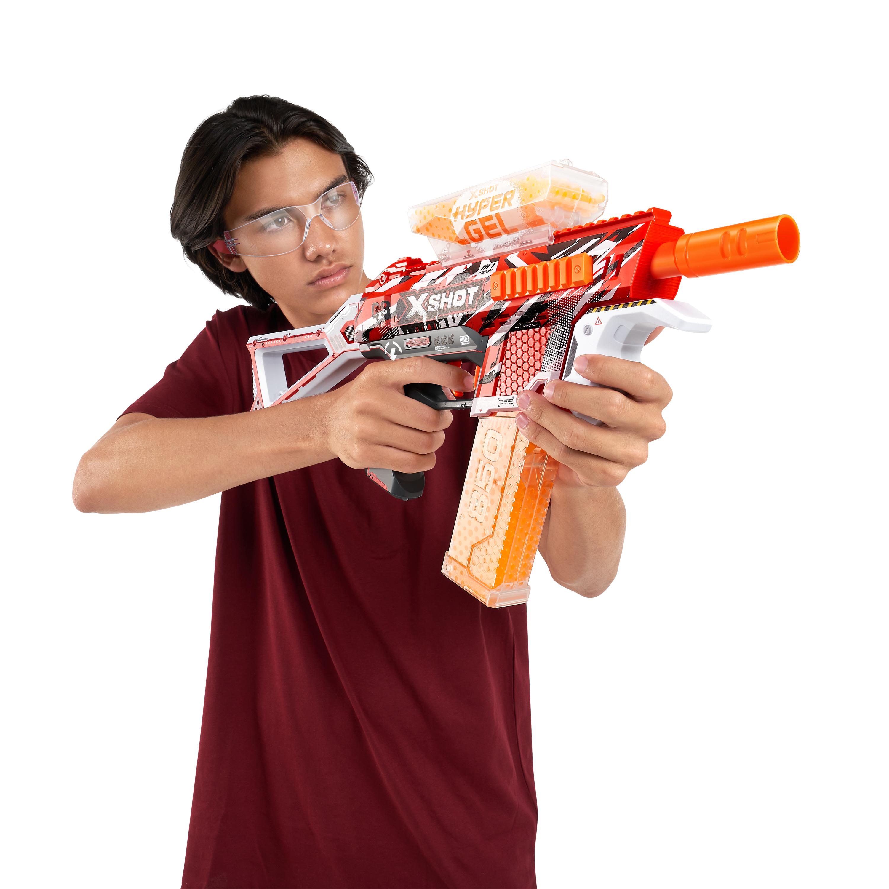 X Shot Hyper Gel Medium Blaster with 10000 Gellets, Shooting Toy for Boys, Age 14+