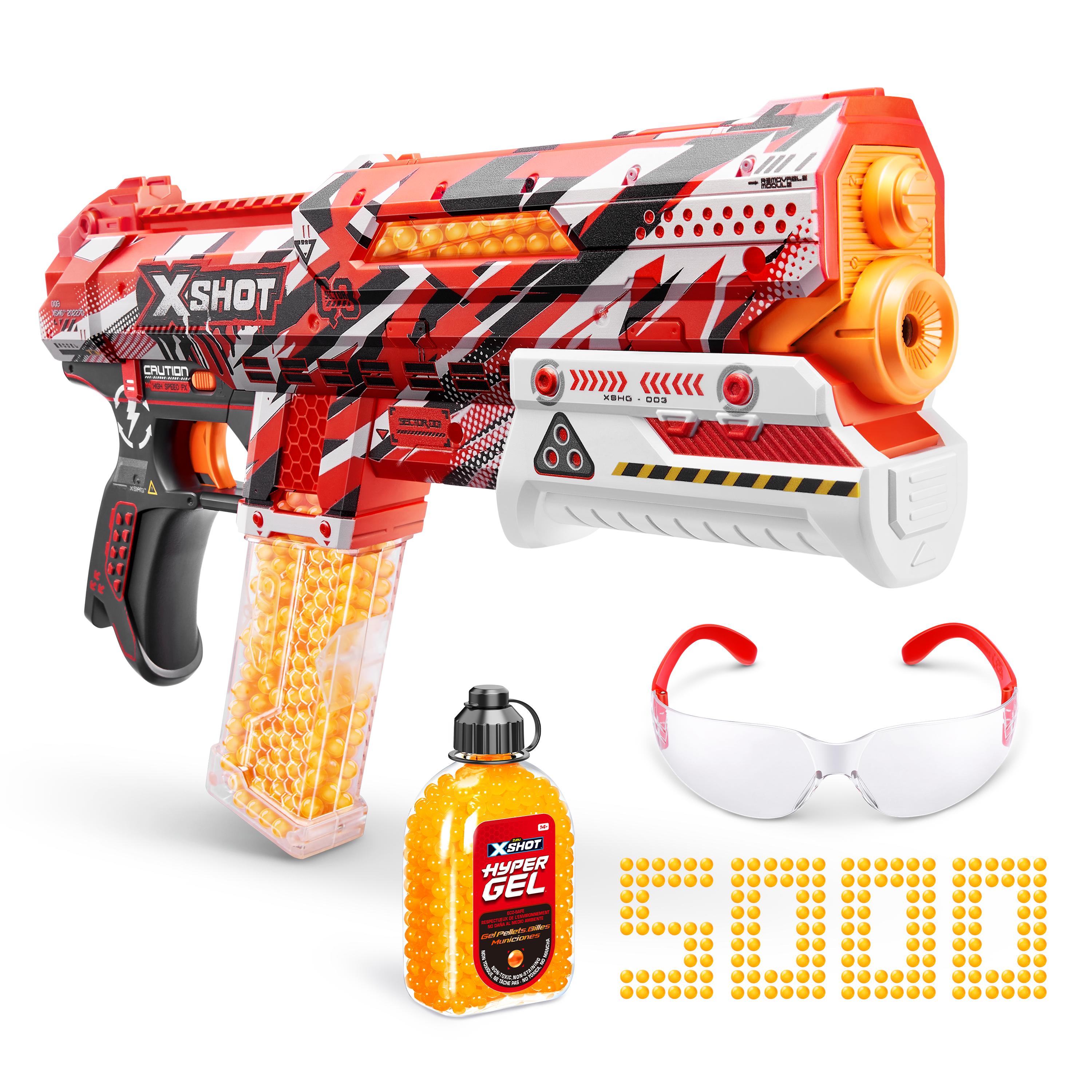 X Shot Hyper Gel Small Blaster 5000 Gellets, Gel Blaster Toy Gun for Boys, Age 14+
