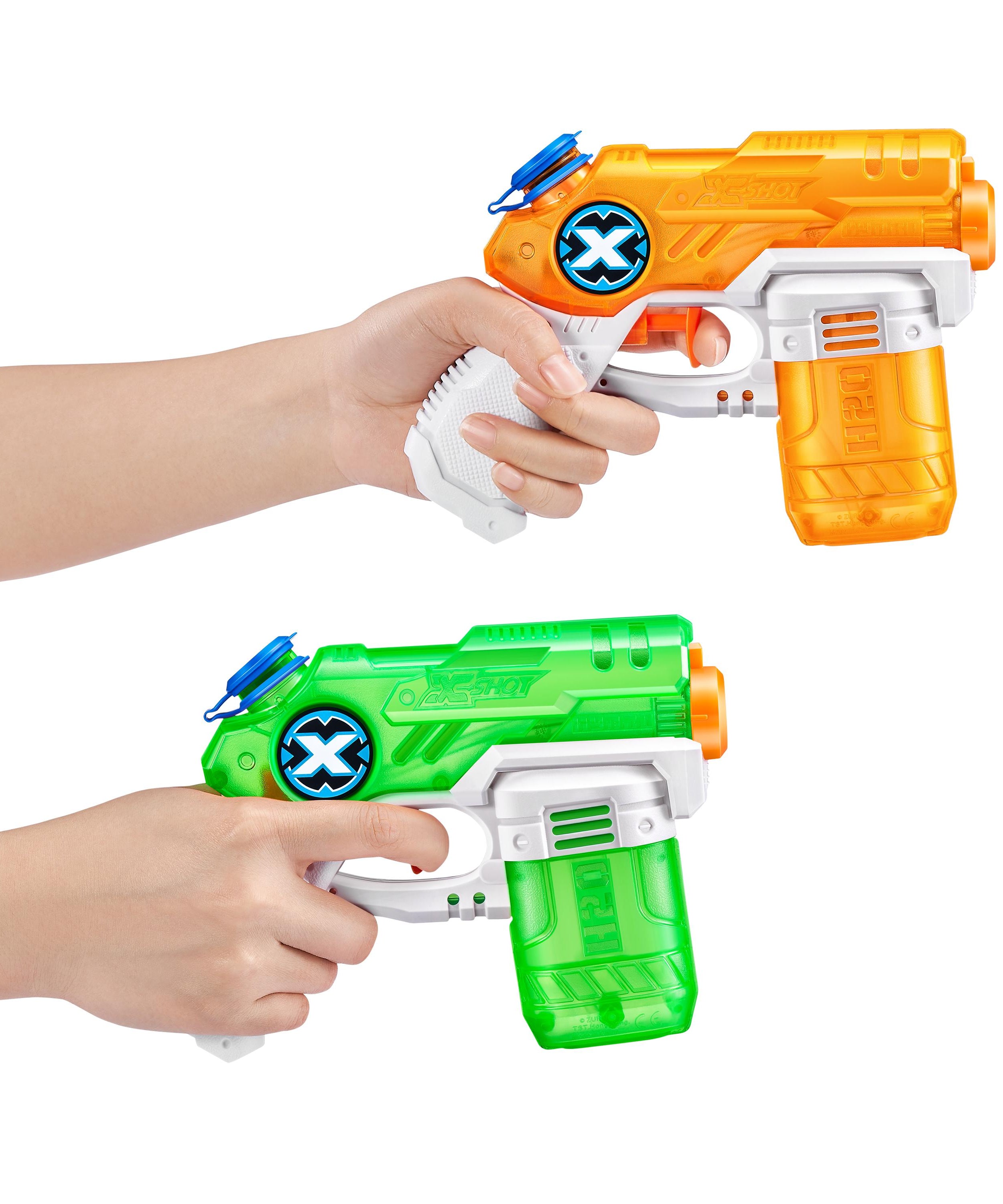 X Shot Water Small Stealth Soaker 4 Pack, Fun Water Guns for Boys, Age 4+