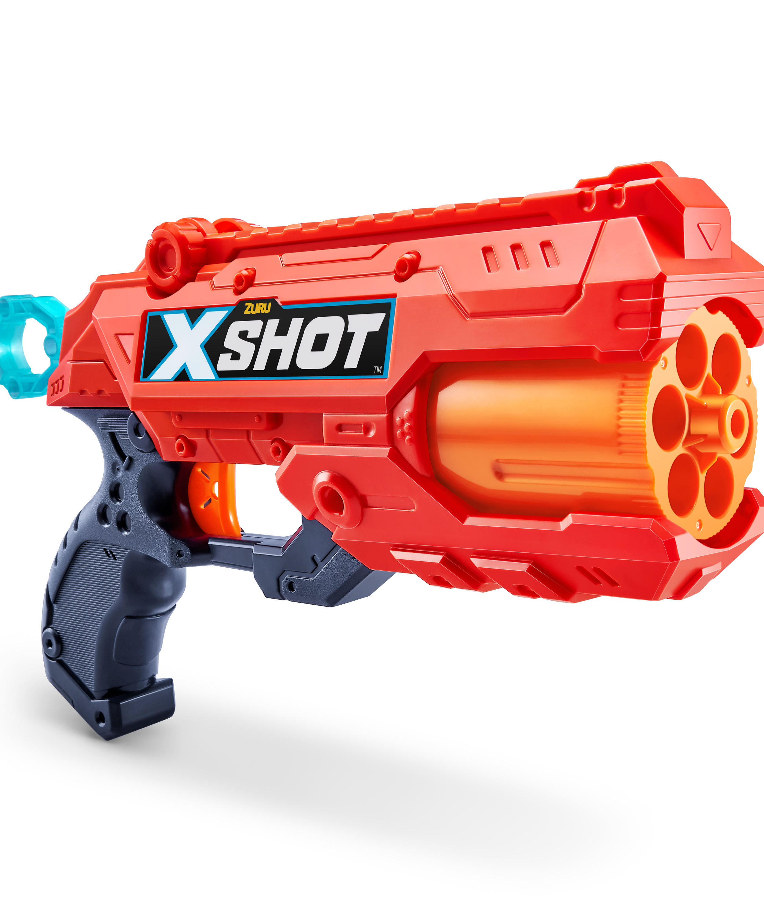 X-Shot Excel Reflex 6 Dart Blaster with 16 Air Pocket Darts, Rapid-Fire Toy Gun for Kids, Teens, and Adults, Outdoor Action Play, Ages 8+