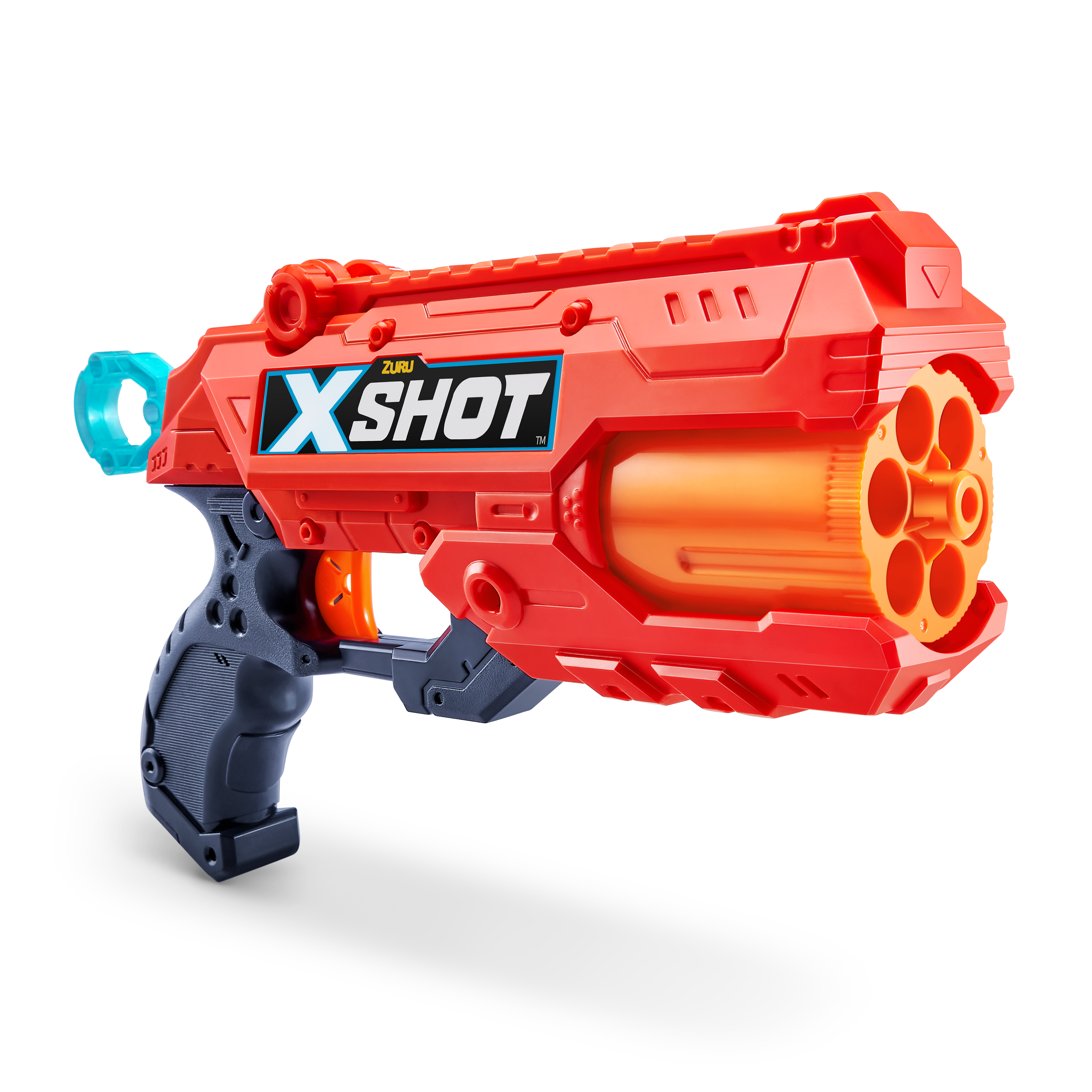 X-Shot Excel Reflex 6 Dart Blaster with 16 Air Pocket Darts, Rapid-Fire Toy Gun for Kids, Teens, and Adults, Outdoor Action Play, Ages 8+