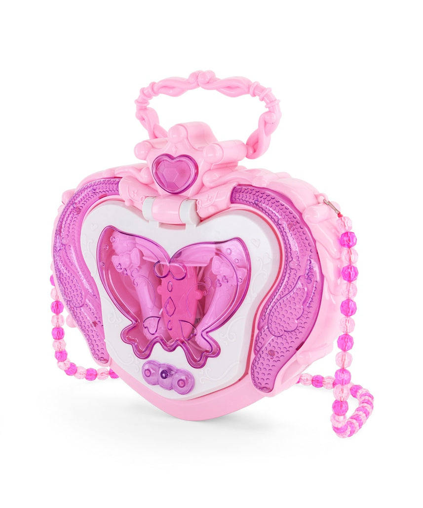 Fulla Music Box with Microphones, Flashing Lights & MP3 Connect, Musical Toy Set for Girls Age 3+