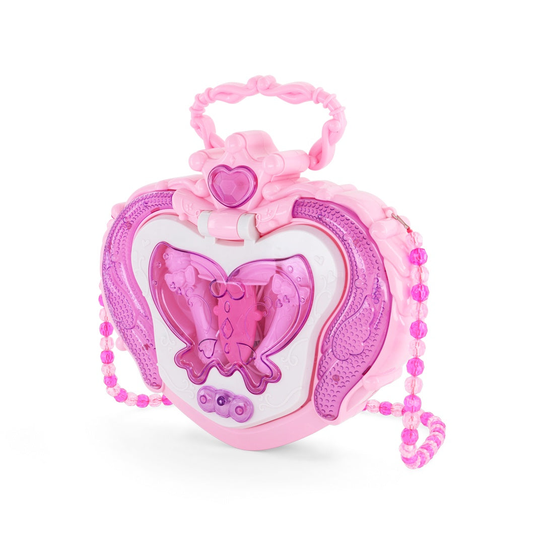 Fulla Music Box with Microphones, Flashing Lights & MP3 Connect, Musical Toy Set for Girls Age 3+