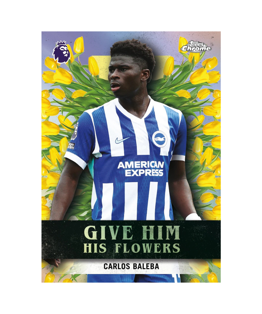 2026 Topps Chrome Premier League Hobby Box Football Trading Cards, 20 Packs, 4 Cards Each, 1 Guaranteed Autograph + Exclusive Prism Parallels, Official EPL Collectible