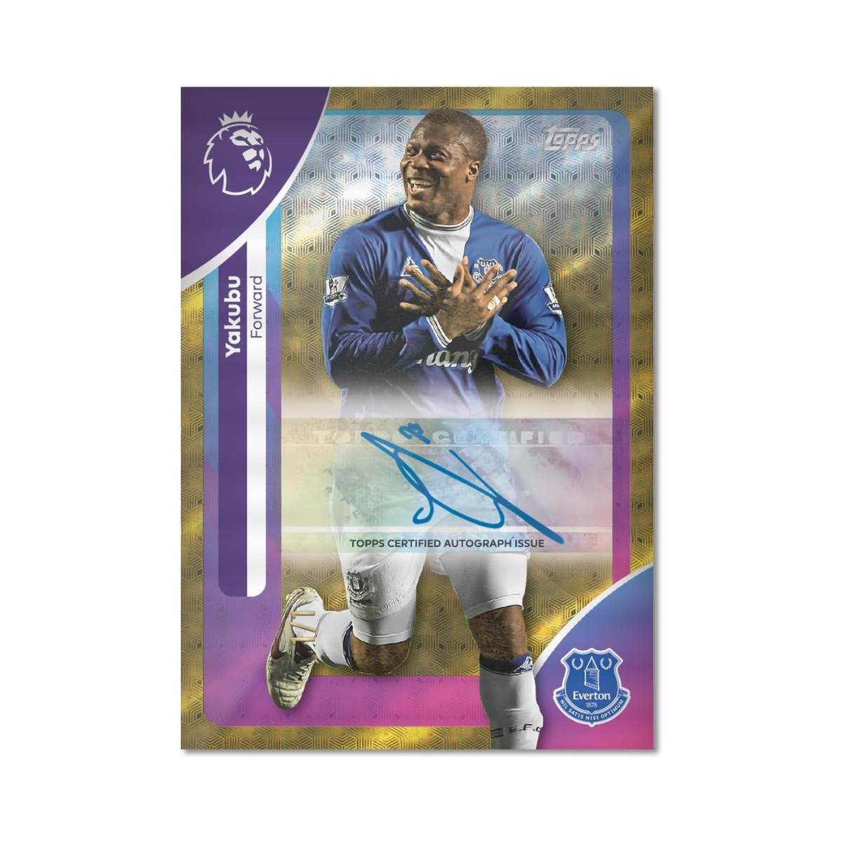 Topps Premier League 2025 2026 Football Trading Cards Mega Tin Goal Machines Edition, Includes 40 Cards and 3 Exclusive Limited Edition Cards, Official Premier League Collectible for Kids and Adult Fans