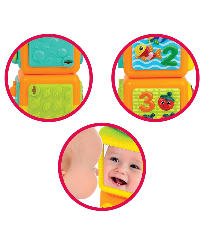 Winfun Stack and Play Animal Cubes Toddler Educational Toy 3+ Years