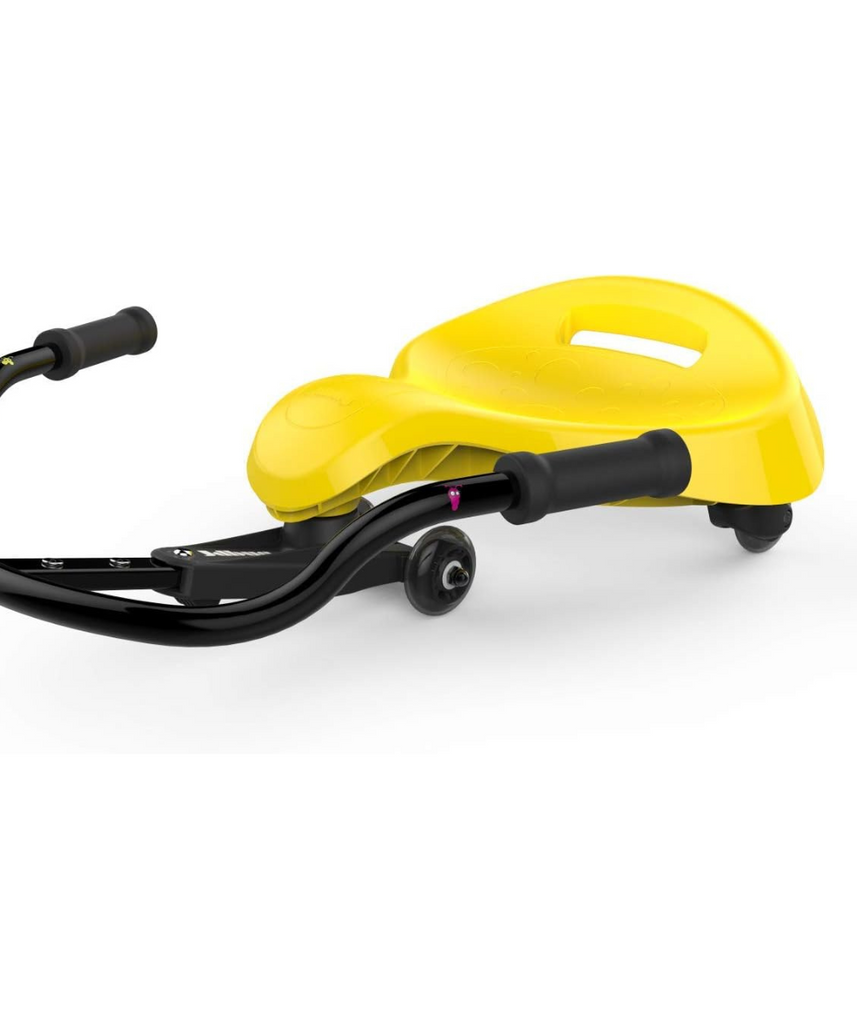 سكوتر جيه دي باج كيدز سواير المتأرجح، عجلات خلفية مضيئة بتقنية LED، مساند أقدام مانعة للانزلاق، مقعد مصبوب مريح، مناسب للأعمار من ٢ إلى ٥ سنوات، دراجات، دراجات ثلاثية العجلات، وألعاب ركوب