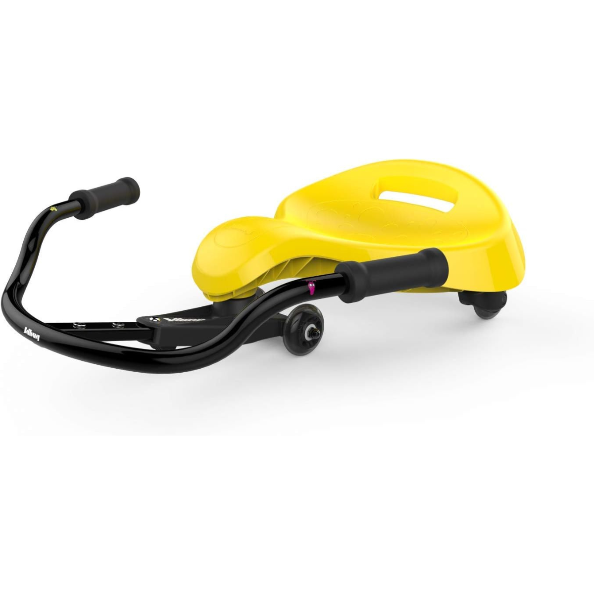 سكوتر جيه دي باج كيدز سواير المتأرجح، عجلات خلفية مضيئة بتقنية LED، مساند أقدام مانعة للانزلاق، مقعد مصبوب مريح، مناسب للأعمار من ٢ إلى ٥ سنوات، دراجات، دراجات ثلاثية العجلات، وألعاب ركوب