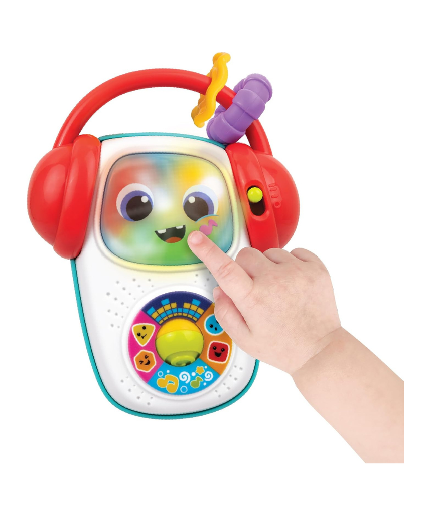 Winfun On-the-Go Baby Music Player Interactive Musical Toy for Toddlers 3-36 Months with Lights and Fun Tunes
