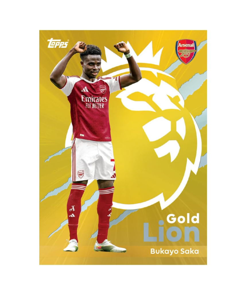 Topps Premier League 2025 2026 Trading Cards Pack, Premium Soccer Collectible Cards, 10 Card Packet With Special Inserts, Chrome Parallels Autograph and Rookie Hits