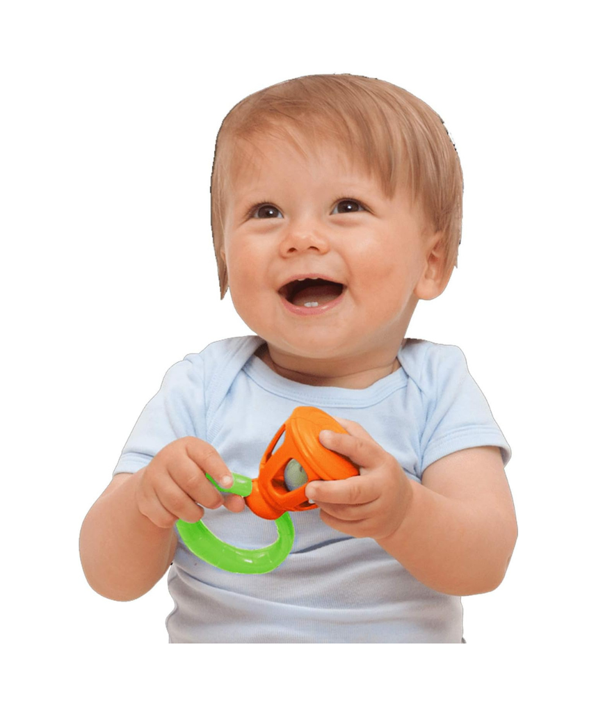 Winfun Keyboard Rattle Music Set 5 Pieces Interactive Baby Musical Toy Set 3M+