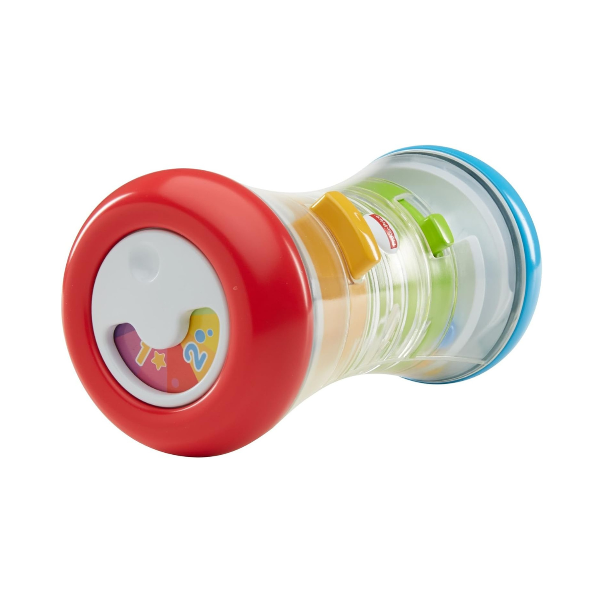 Fisher Price 3 in 1 Crawl Along Tumble Tower, DRG12 Activity Toy, Multi Color, Sit and Play Roll and Chase Puzzle Maze Toy for Babies, Fine Motor Skill Development, 9 Months and Up