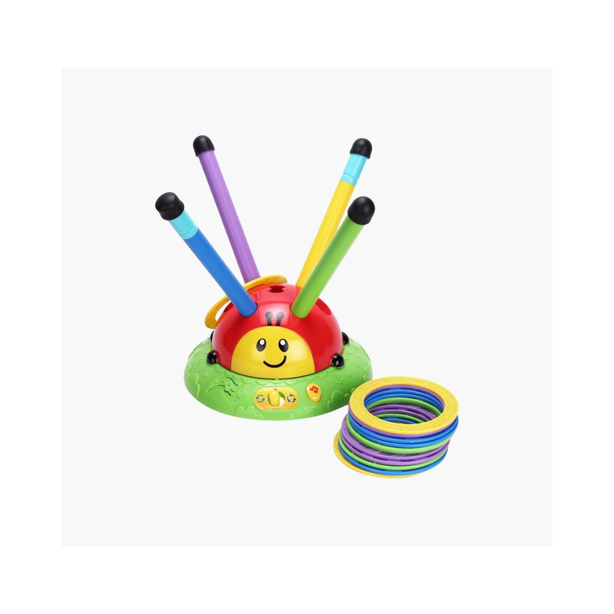 Winfun 6002-NL Skip 'N Toss Beetle Activity Toy, Fun Outdoor & Indoor Game for Kids 3+ Years, Hand-Eye Coordination & Motor Skill Development