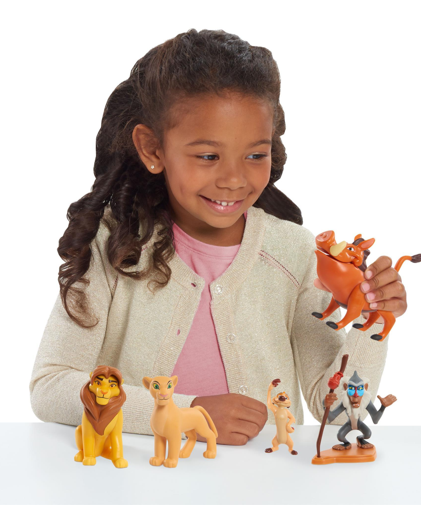 Disney The Lion King Classic Collector Figure Set, 5 Piece Action Figures, Officially Licensed Kids Toy by Just Play, Suitable for Children both Boys and Girls Aged 3+