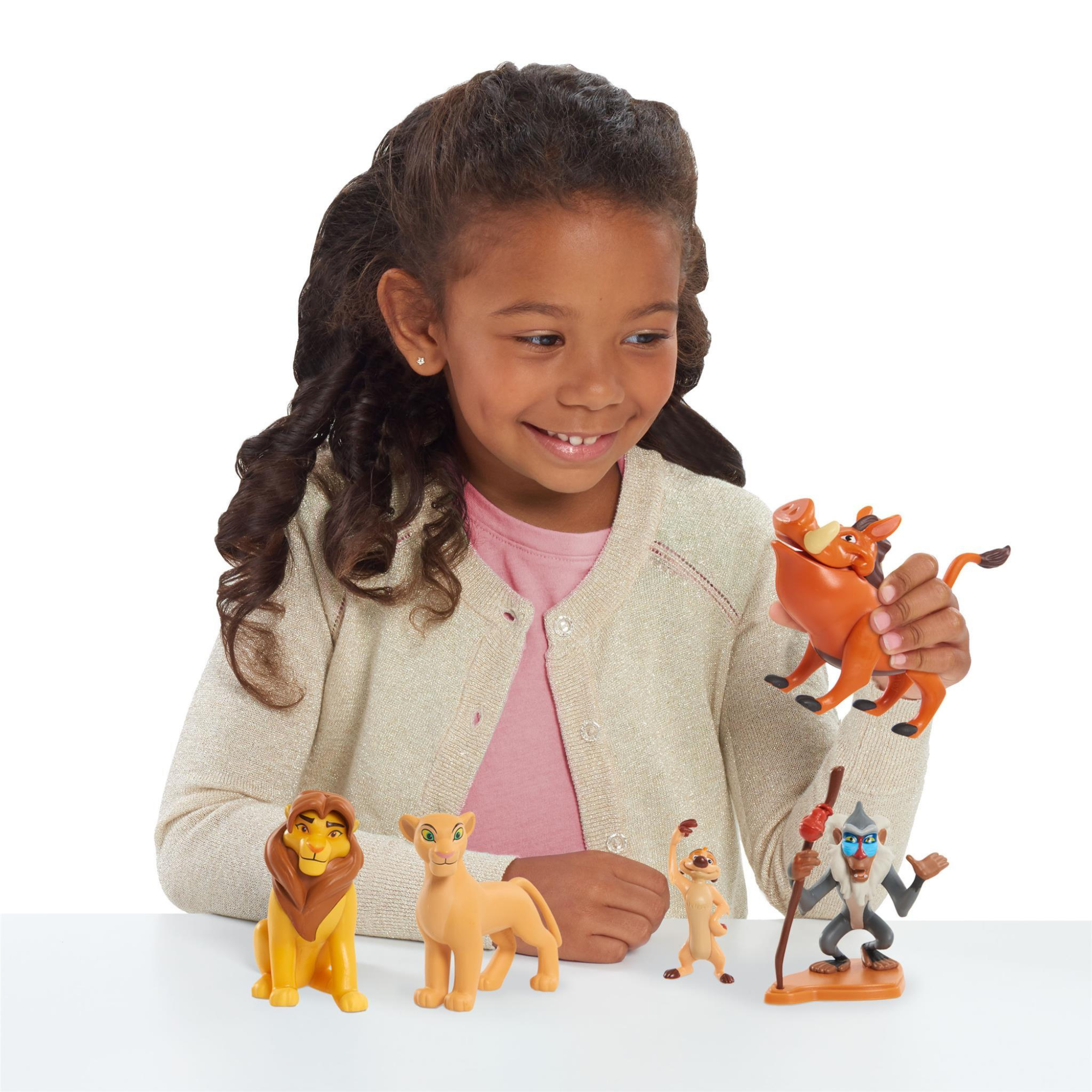 Disney The Lion King Classic Collector Figure Set, 5 Piece Action Figures, Officially Licensed Kids Toy by Just Play, Suitable for Children both Boys and Girls Aged 3+
