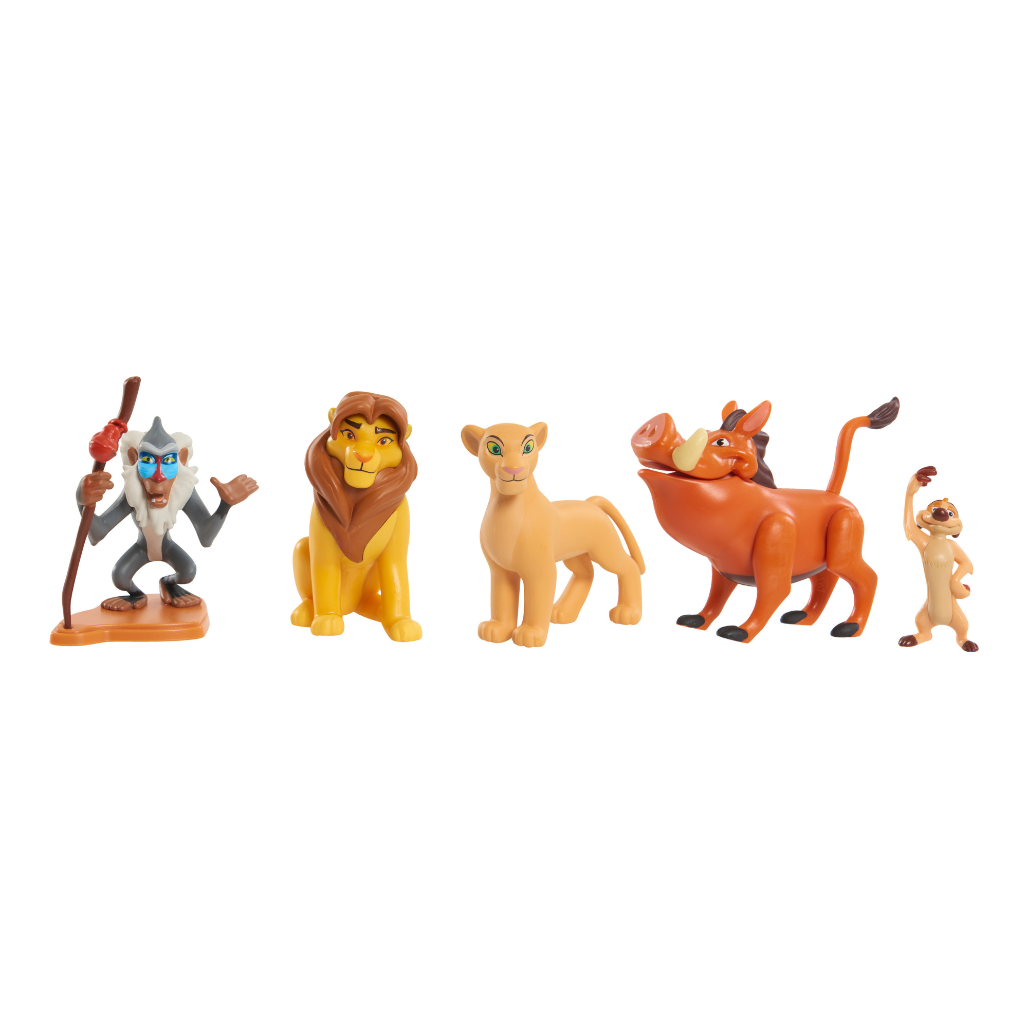 Disney The Lion King Classic Collector Figure Set, 5 Piece Action Figures, Officially Licensed Kids Toy by Just Play, Suitable for Children both Boys and Girls Aged 3+