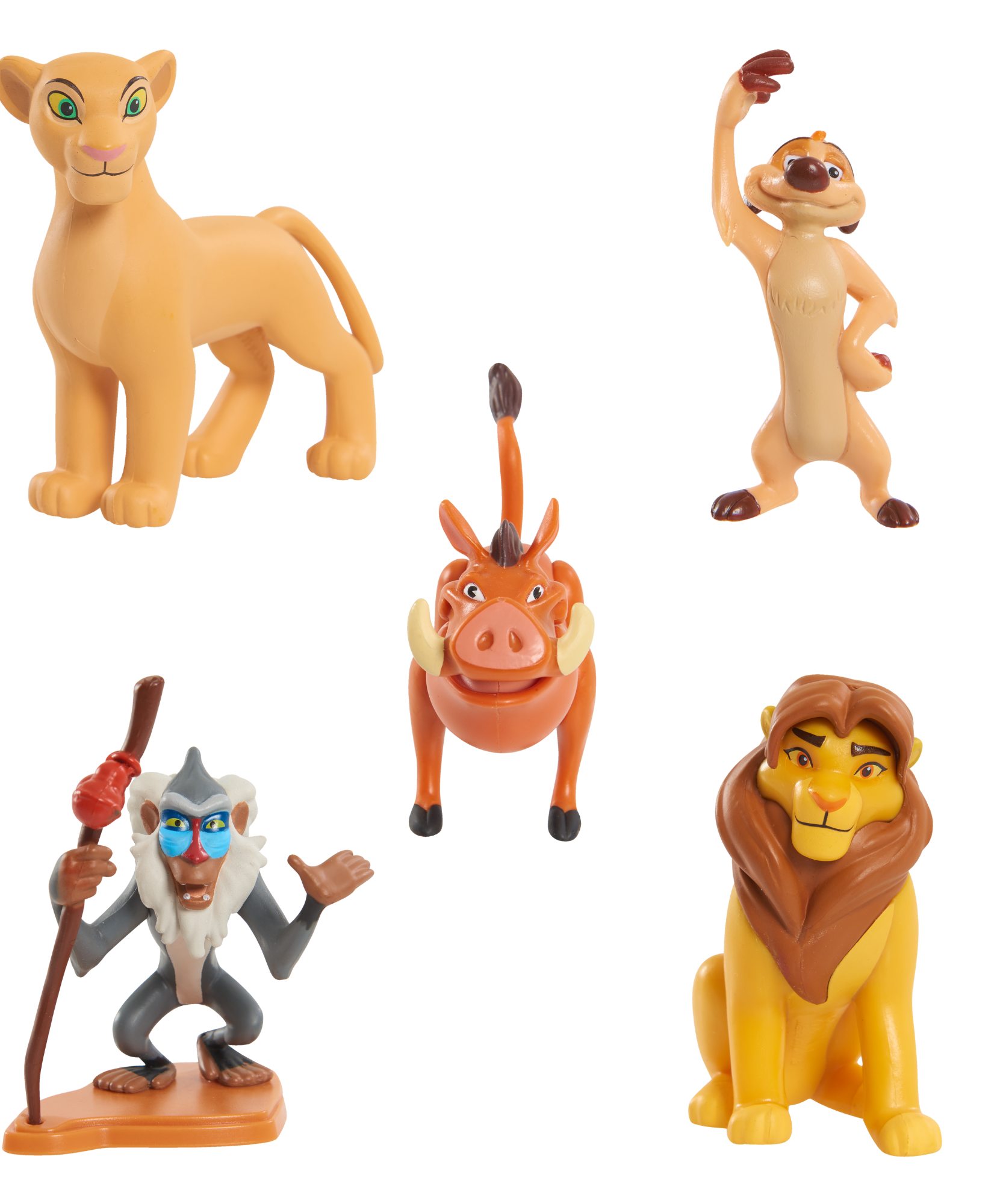 Disney The Lion King Classic Collector Figure Set, 5 Piece Action Figures, Officially Licensed Kids Toy by Just Play, Suitable for Children both Boys and Girls Aged 3+