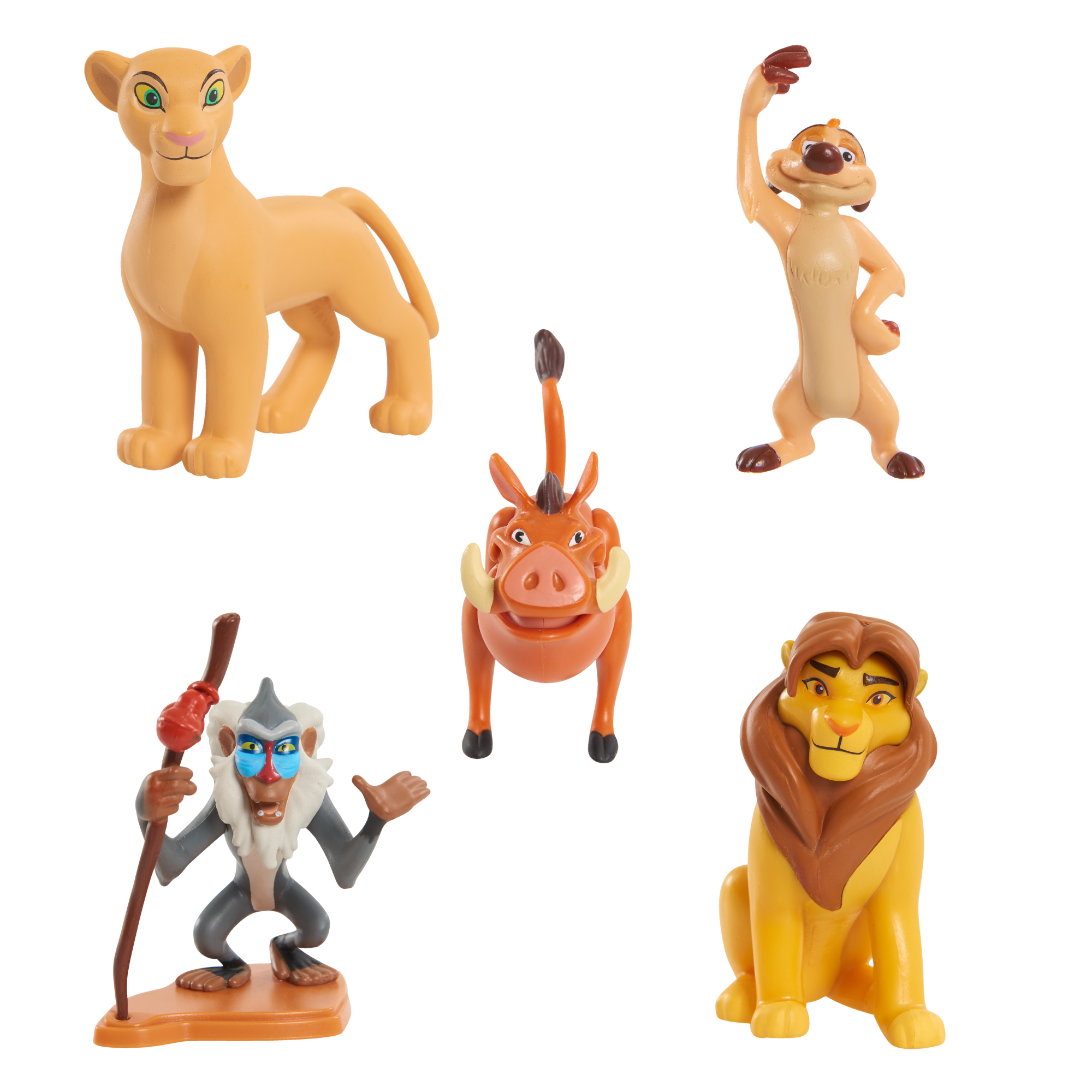 Disney The Lion King Classic Collector Figure Set, 5 Piece Action Figures, Officially Licensed Kids Toy by Just Play, Suitable for Children both Boys and Girls Aged 3+