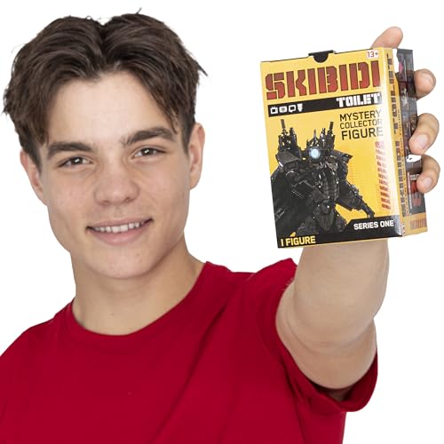 SKIBIDI Toilet Mystery Figure Collector Series, Collectible Figures, Officially Licensed Toilet Merch.