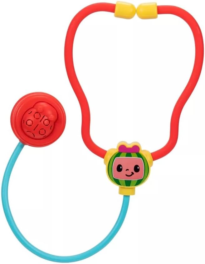 CoComelon JJ Doctor Checkup Roleplay Toy Set for Toddlers, Interactive Medical Kit with Songs and Accessories, Ages 1-5