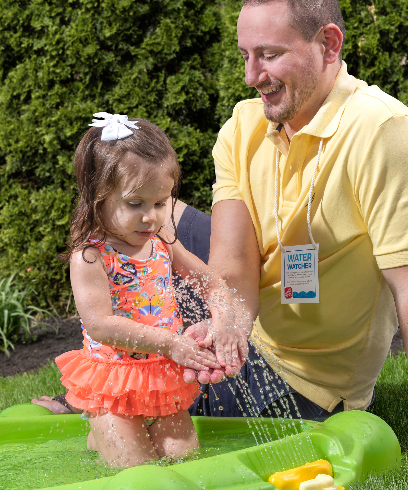 Step2 Water Bug Splash Pad with Adjustable Water Sprinkler, Easy to Assemble Summer Backyard Toy, Outdoor Garden Water Pad Suitable for Children both Boys and Girls Aged 18m and Above, Green