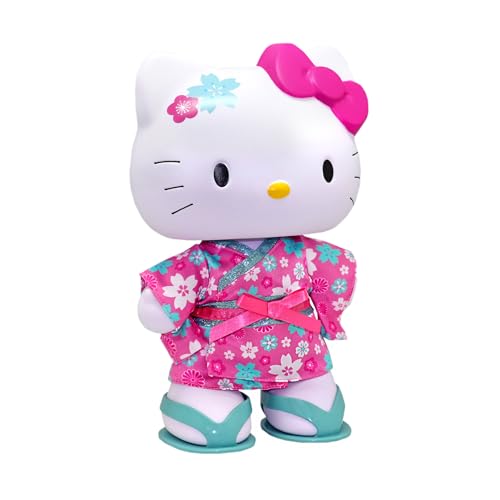 Headstart Hello Kitty Doll Kimono 13-Inches, Japanese Inspired - Collectable Figure - Gift Idea - Official Merchandise - Toys for Kids & Adults - Cartoons Fans - Model Figure for Collectors & Display