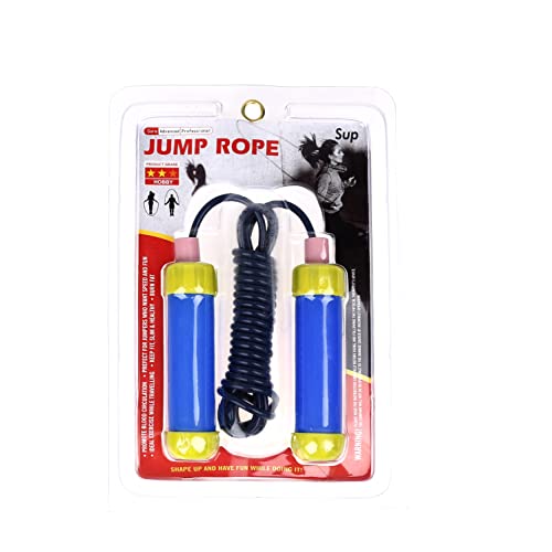 Supreme SUP Adjustable Plastic Handle Pvc Jump Rope - 9Ft